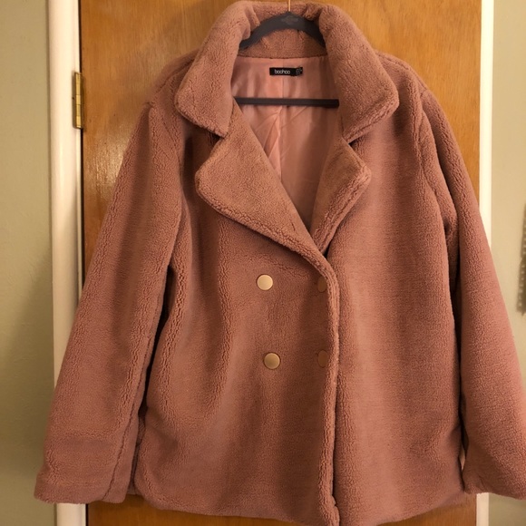 size 18 teddy coat